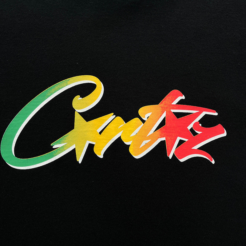 CORTEIZ ALLSTARZ T-SHIRT BLACK RASTA GRADIENT - Phantom Kicks