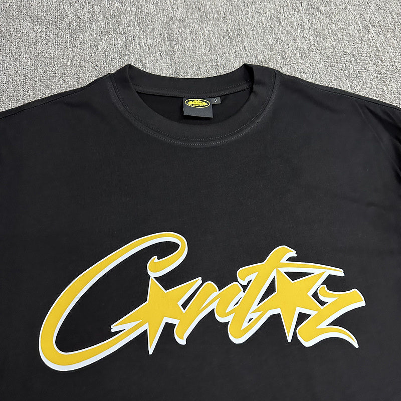 CORTEIZ ALLSTARZ TEE BLACK GOLD - Phantom Kicks