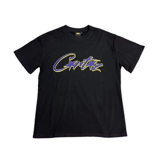 CORTEIZ ALLSTARZ TEE BLACK PURPLE - Phantom Kicks
