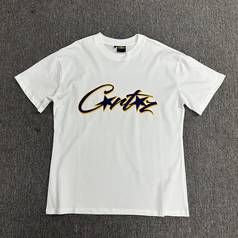 CORTEIZ ALLSTARZ TEE WHITE BLACK YELLOW - Phantom Kicks