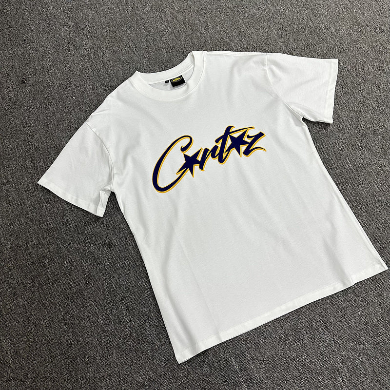 CORTEIZ ALLSTARZ TEE WHITE BLACK YELLOW - Phantom Kicks
