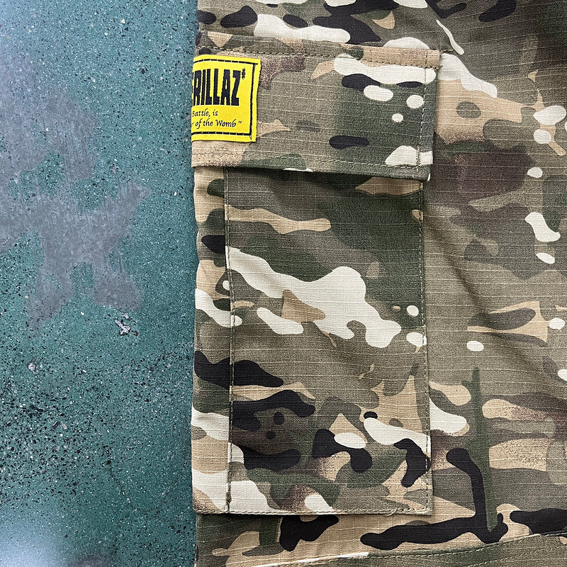 CORTEIZ CARGO PANTS CAMO - Phantom Kicks