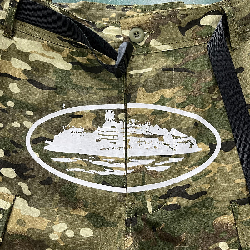 CORTEIZ CARGO PANTS CAMO - Phantom Kicks