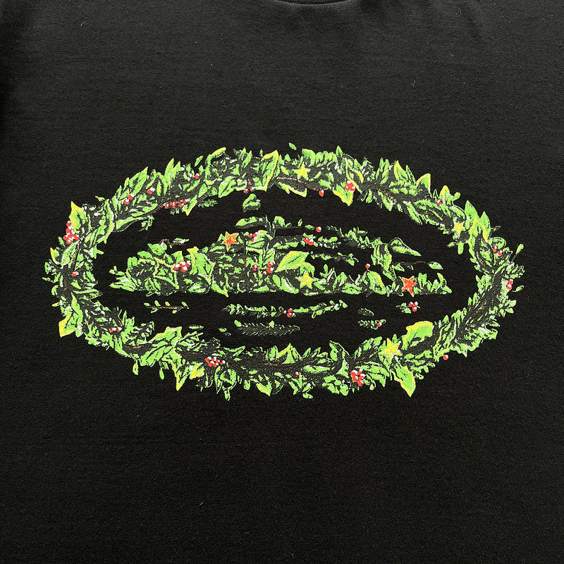 CORTEIZ GRASS ROUND TEE BLACK - Phantom Kicks