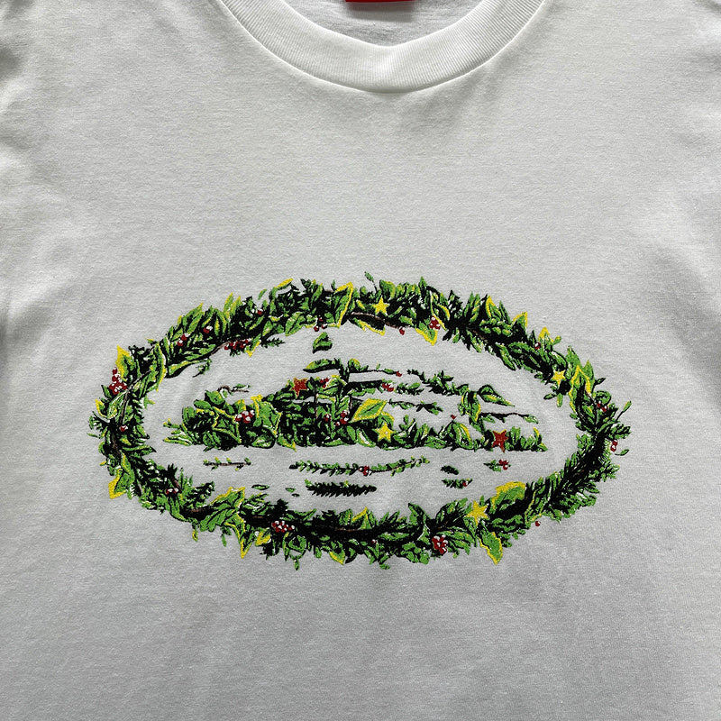 CORTEIZ GRASS ROUND TEE WHITE - Phantom Kicks