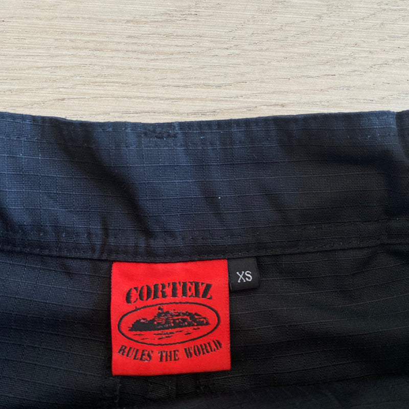 CORTEIZ GUERILLAZ CARGO PANTS RED/BLACK - Phantom Kicks