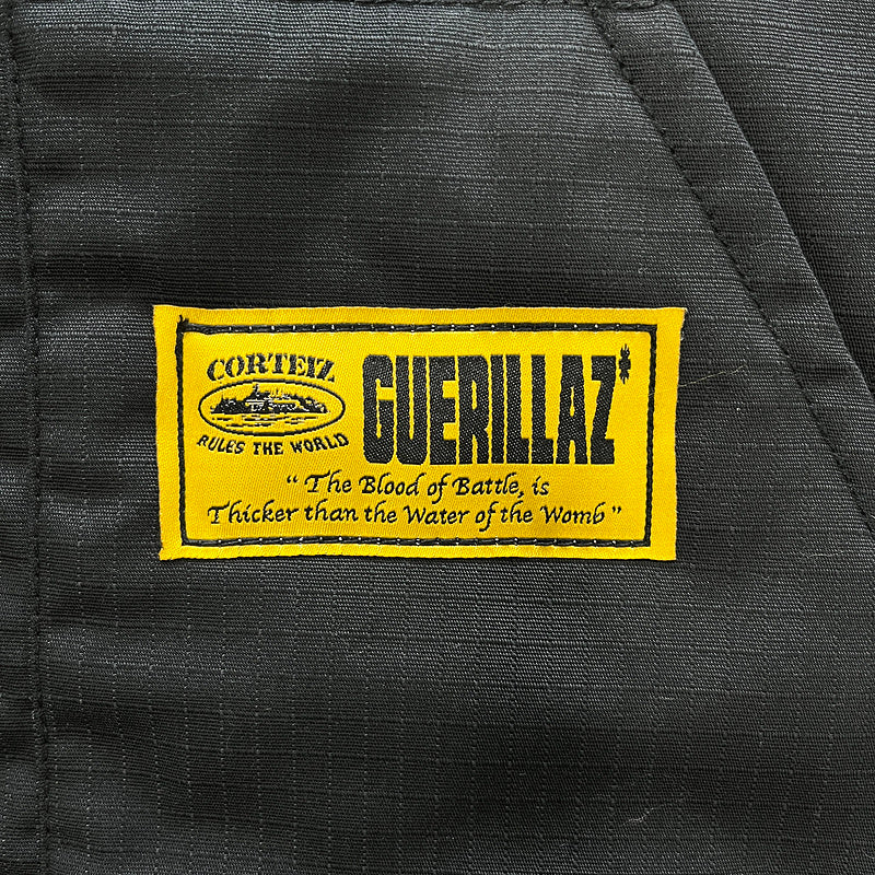 CORTEIZ GUERILLAZ QUILTED VEST BLACK - Phantom Kicks
