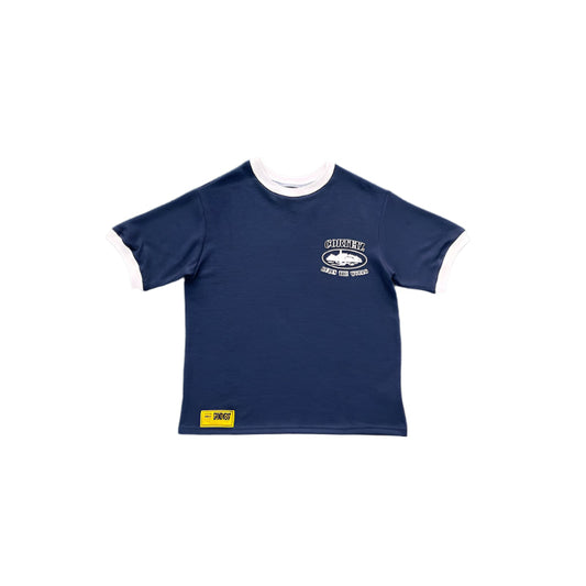 CORTEIZ INSIGNIA WAFFLE TEE NAVY - Phantom Kicks
