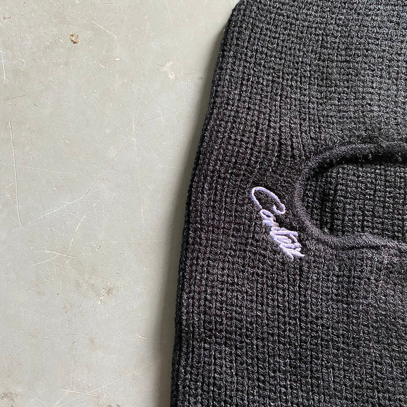 CORTEIZ KNIT BALACLAVA BLACK WHITE - Phantom Kicks
