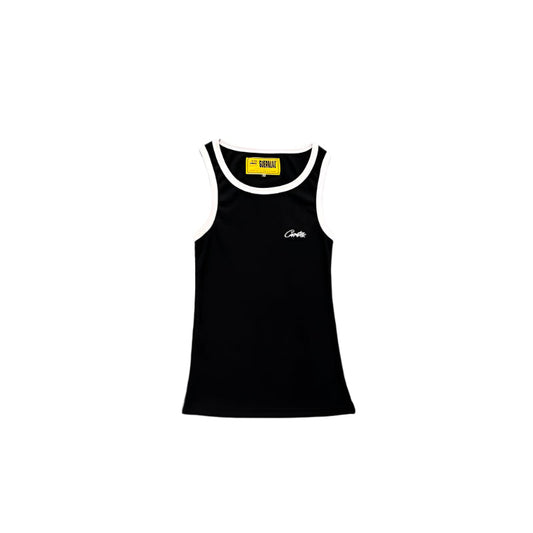 CORTEIZ OG CONTRAST TANK TOP BLACK - Phantom Kicks