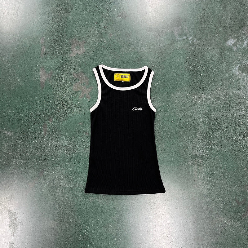 CORTEIZ OG CONTRAST TANK TOP BLACK - Phantom Kicks