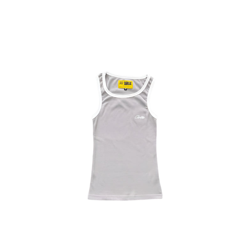 CORTEIZ OG CONTRAST TANK TOP WHITE - Phantom Kicks