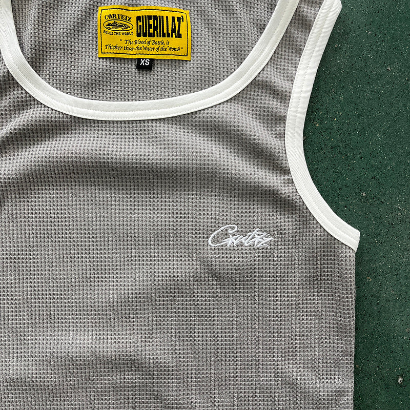 CORTEIZ OG CONTRAST TANK TOP WHITE - Phantom Kicks