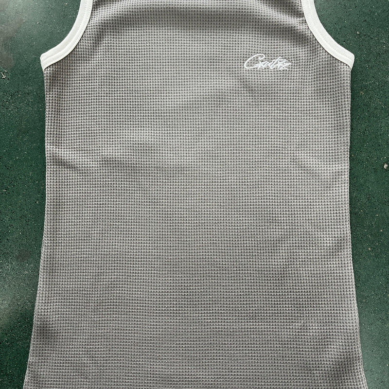 CORTEIZ OG CONTRAST TANK TOP WHITE - Phantom Kicks
