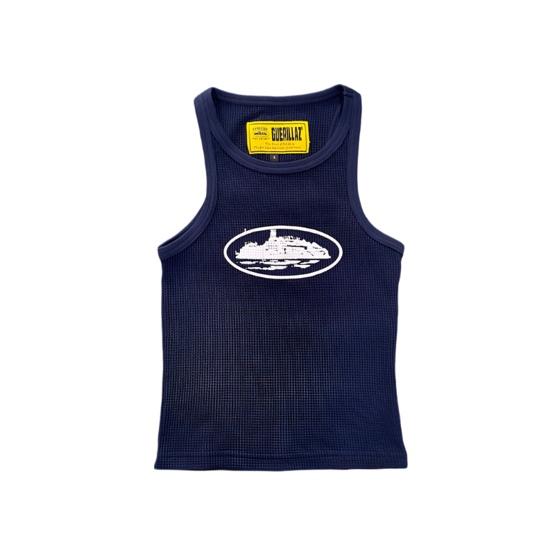 CORTEIZ RTW OG WOMEN'S ALCATRAZ TANK TOP NAVY - Phantom Kicks