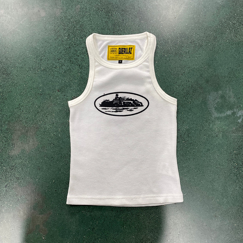 CORTEIZ RTW OG WOMEN'S ALCATRAZ TANK TOP WHITE - Phantom Kicks