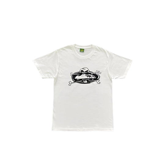 CORTEIZ SKULL T-SHIRT WHITE - Phantom Kicks
