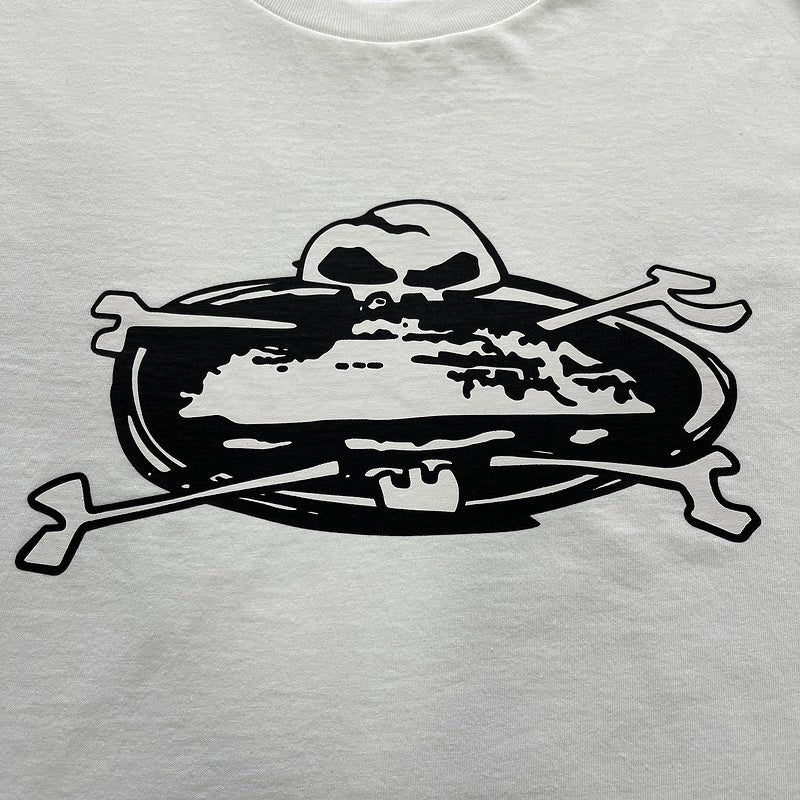 CORTEIZ SKULL T-SHIRT WHITE - Phantom Kicks