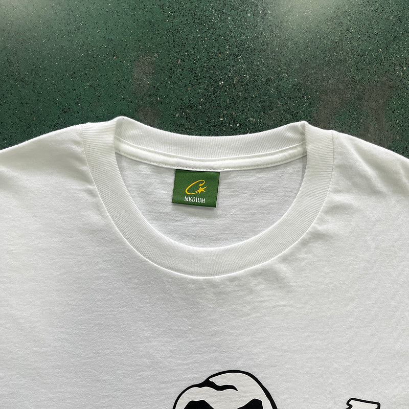 CORTEIZ SKULL T-SHIRT WHITE - Phantom Kicks