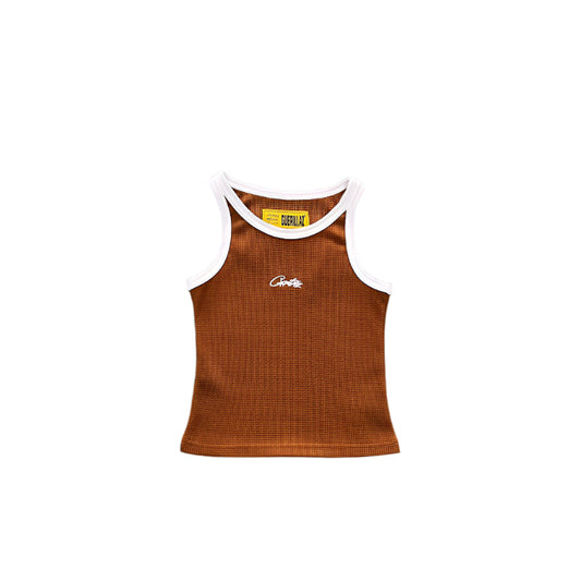CORTEIZ TANK TOP BROWN WOMEN'S - Phantom Kicks