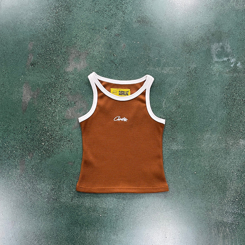 CORTEIZ TANK TOP BROWN WOMEN'S - Phantom Kicks