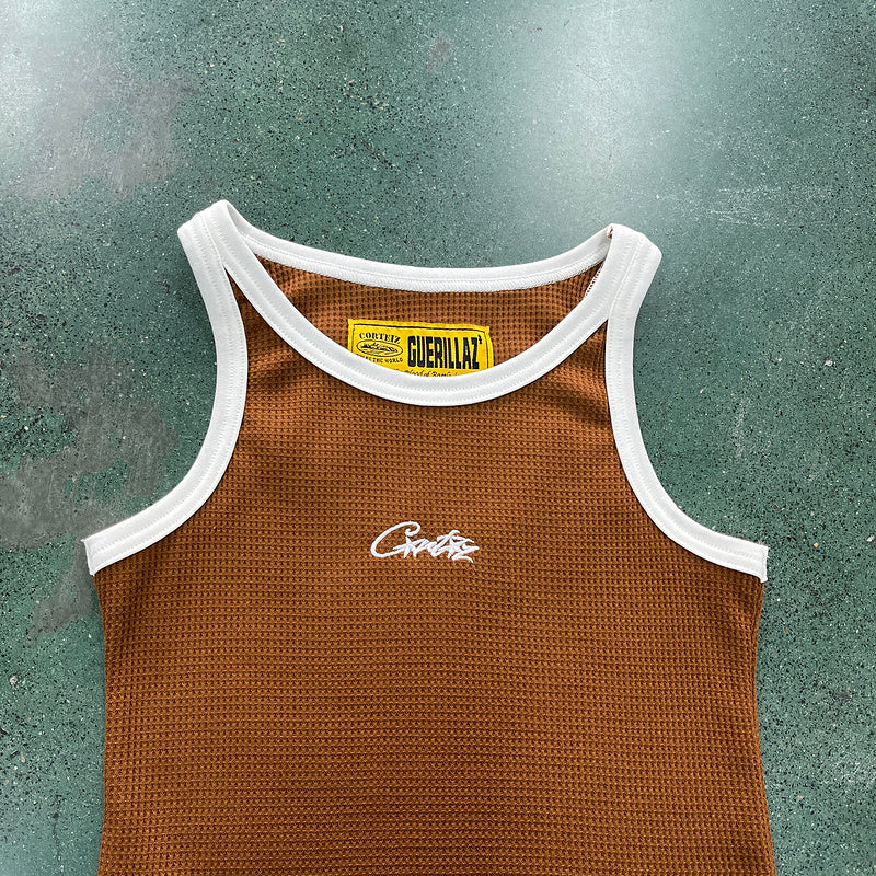 CORTEIZ TANK TOP BROWN WOMEN'S - Phantom Kicks