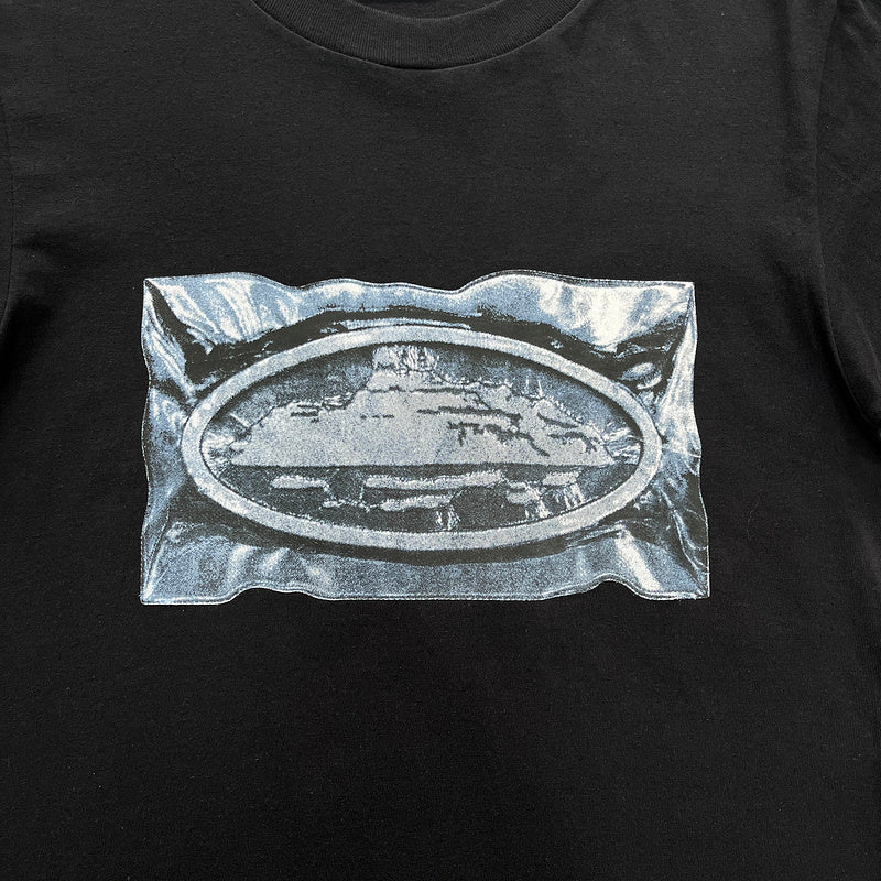 CORTEIZ VACUUM SEALED TEE BLACK - Phantom Kicks