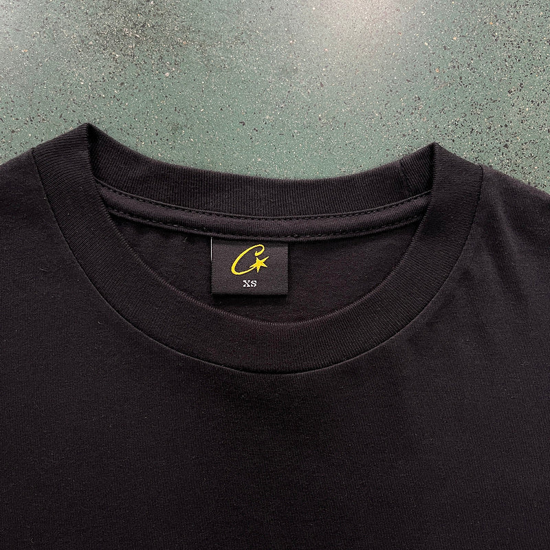 CORTEIZ VACUUM SEALED TEE BLACK - Phantom Kicks