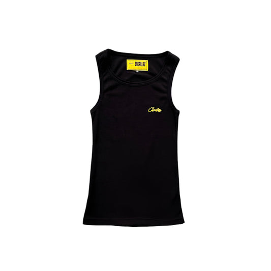CORTEIZ WAFFLE TANK TOP BLACK - Phantom Kicks