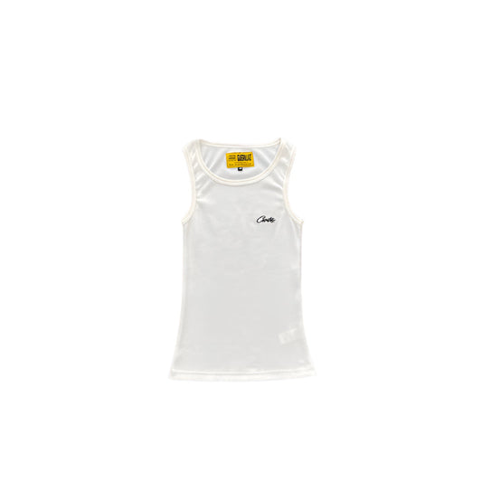 CORTEIZ WAFFLE TANK TOP WHITE - Phantom Kicks
