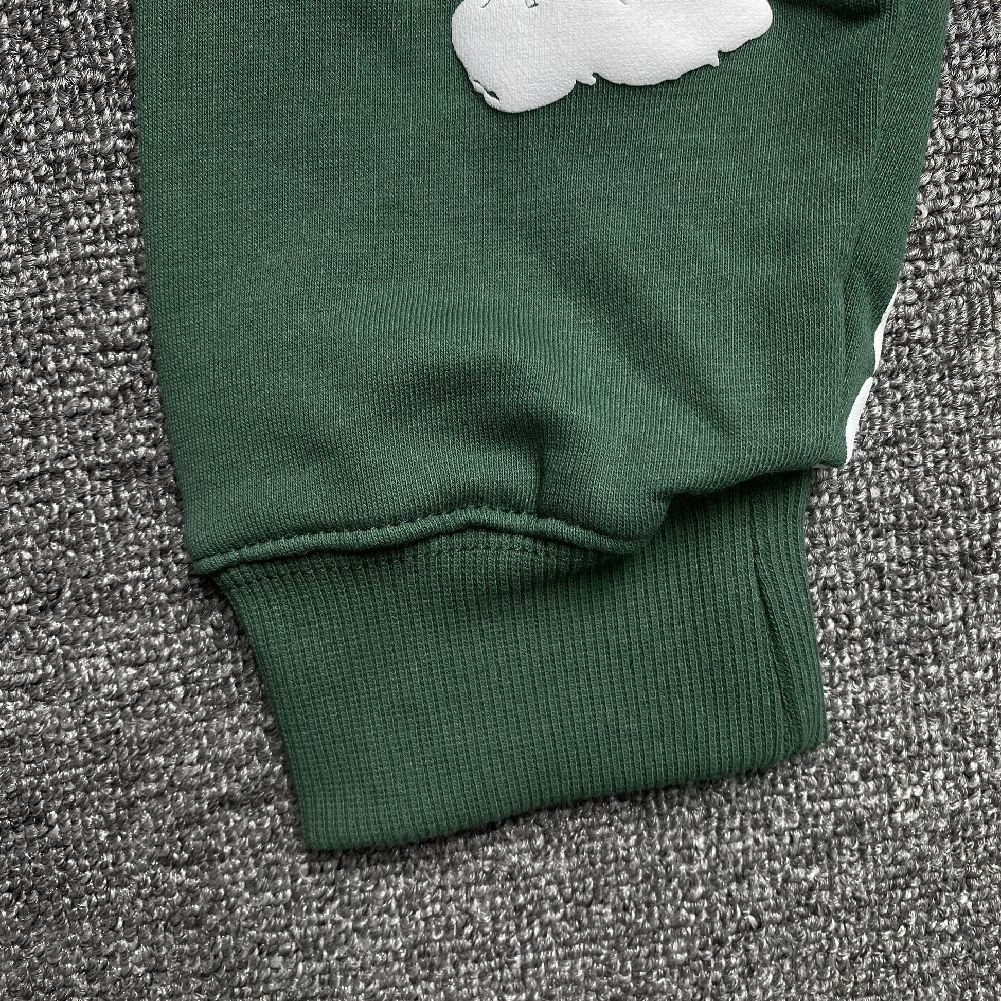 DENIM TEARS COTTON WREATH HOODIE GREEN - Phantom Kicks