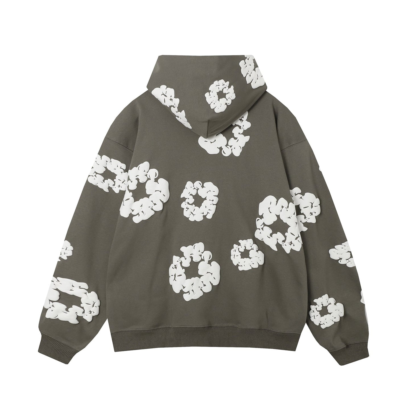DENIM TEARS COTTON WREATH HOODIE OLIVE - Phantom Kicks