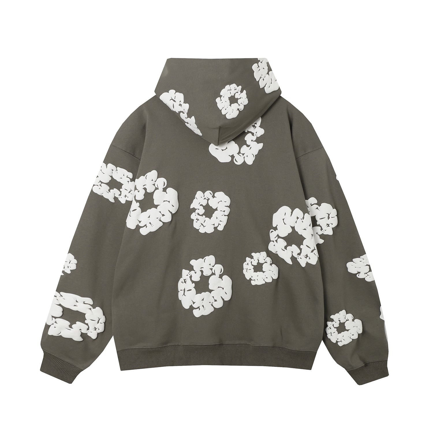 DENIM TEARS COTTON WREATH HOODIE OLIVE - Phantom Kicks