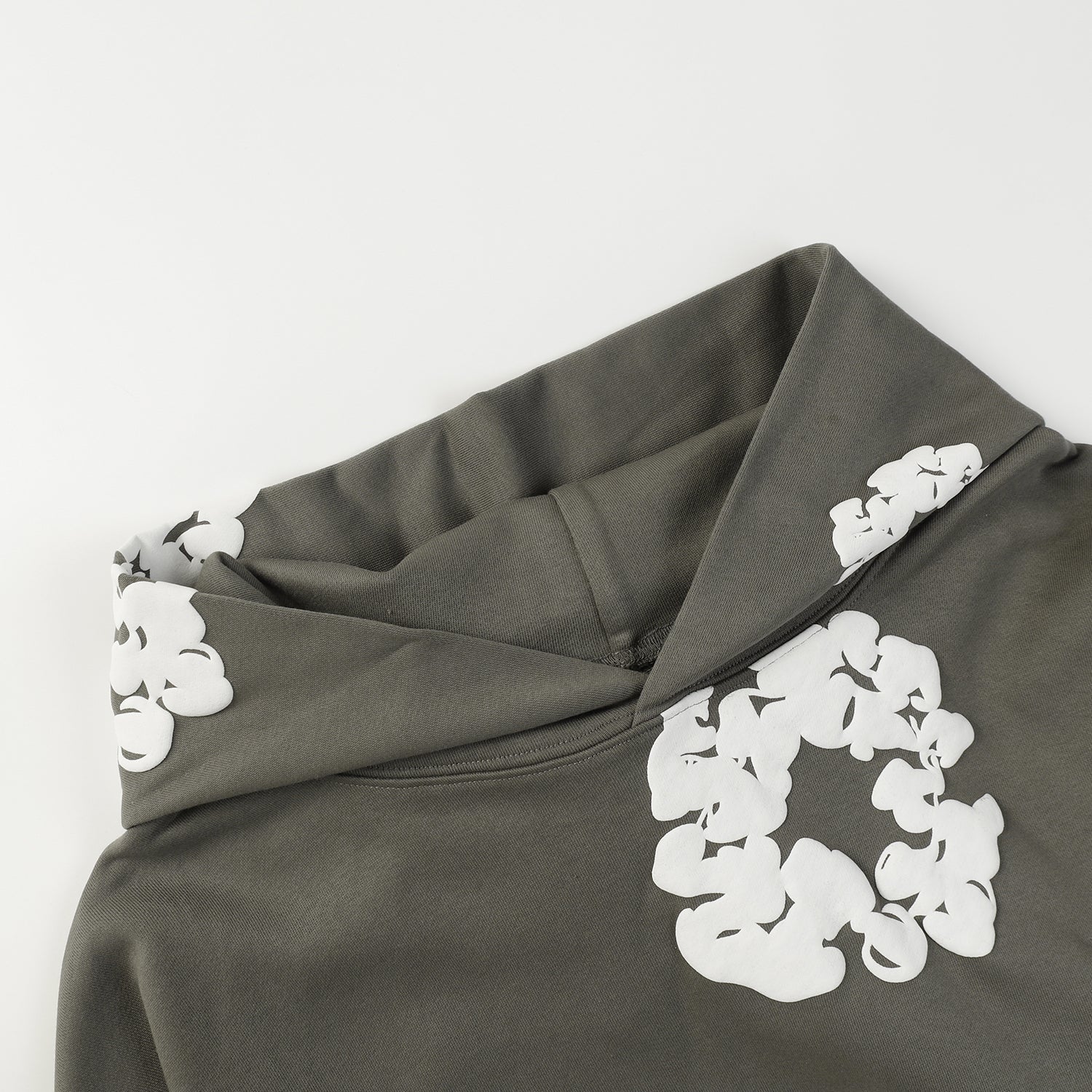 DENIM TEARS COTTON WREATH HOODIE OLIVE - Phantom Kicks