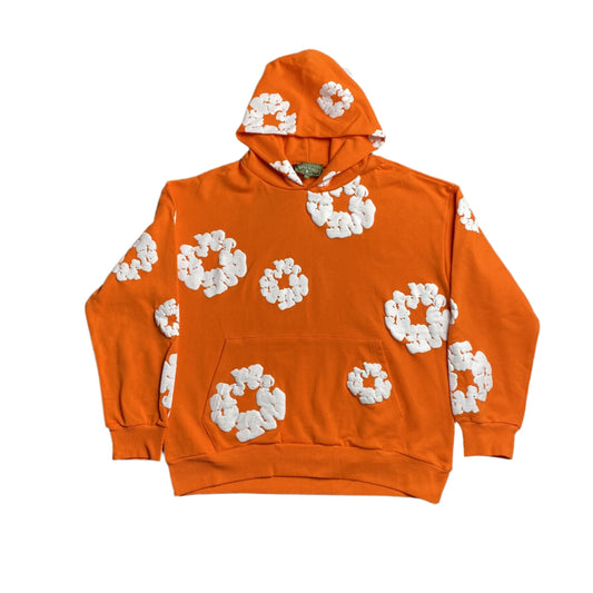 DENIM TEARS COTTON WREATH HOODIE ORANGE - Phantom Kicks