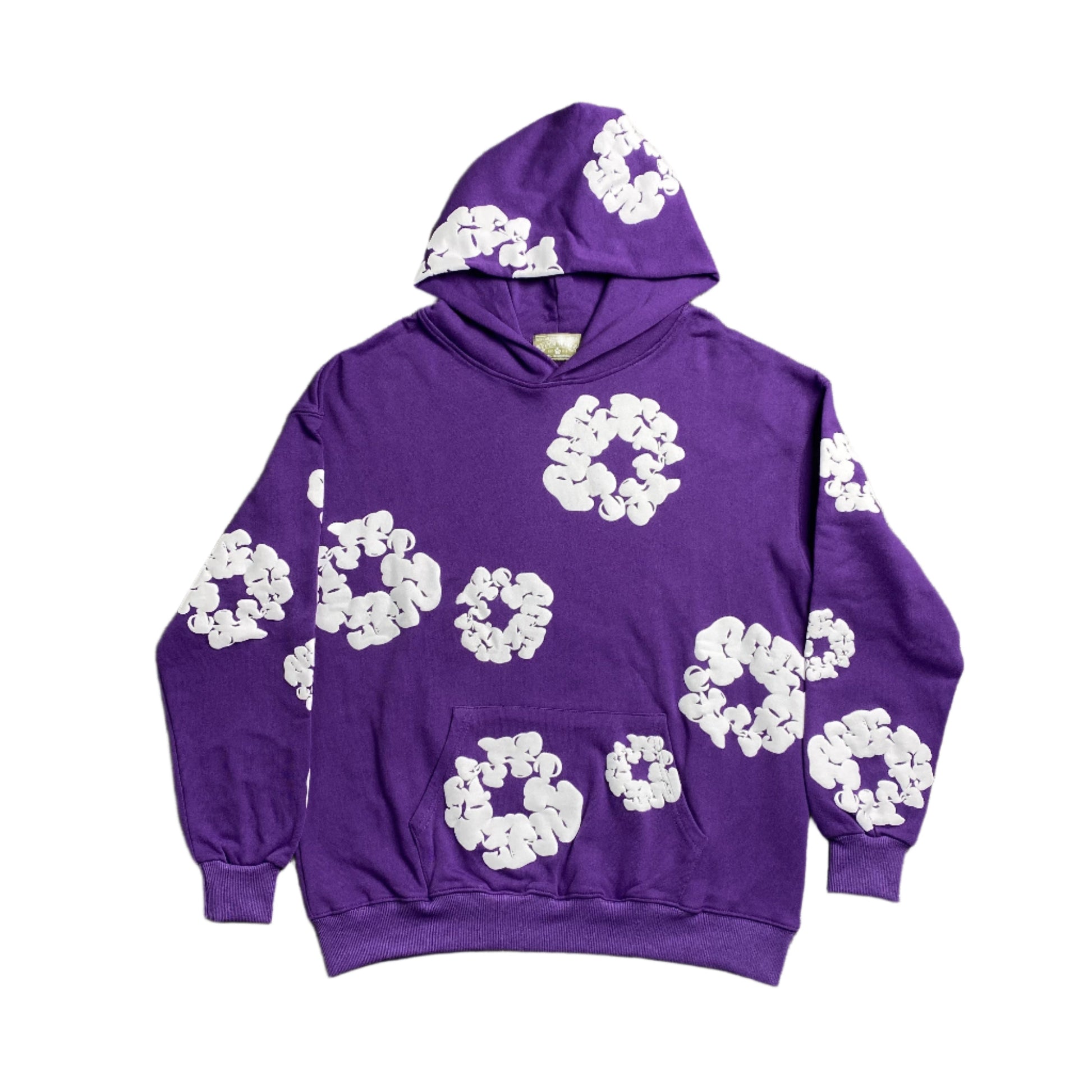 DENIM TEARS COTTON WREATH HOODIE PURPLE - Phantom Kicks