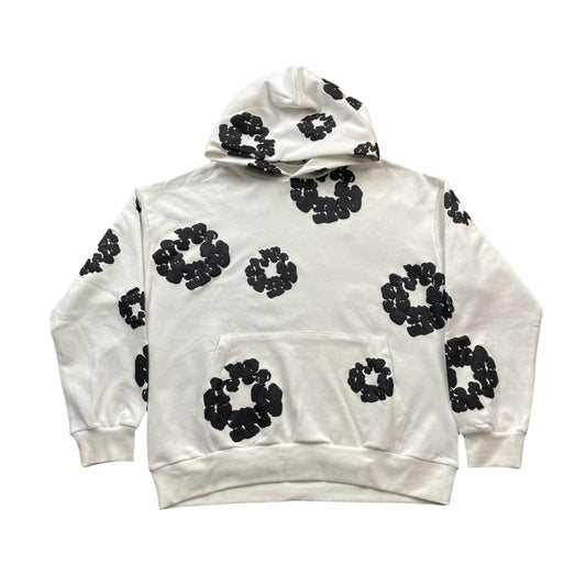 DENIM TEARS COTTON WREATH HOODIE WHITE - Phantom Kicks
