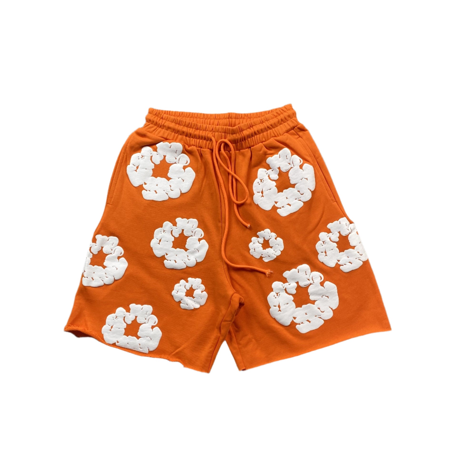 DENIM TEARS COTTON WREATH SHORTS ORANGE - Phantom Kicks