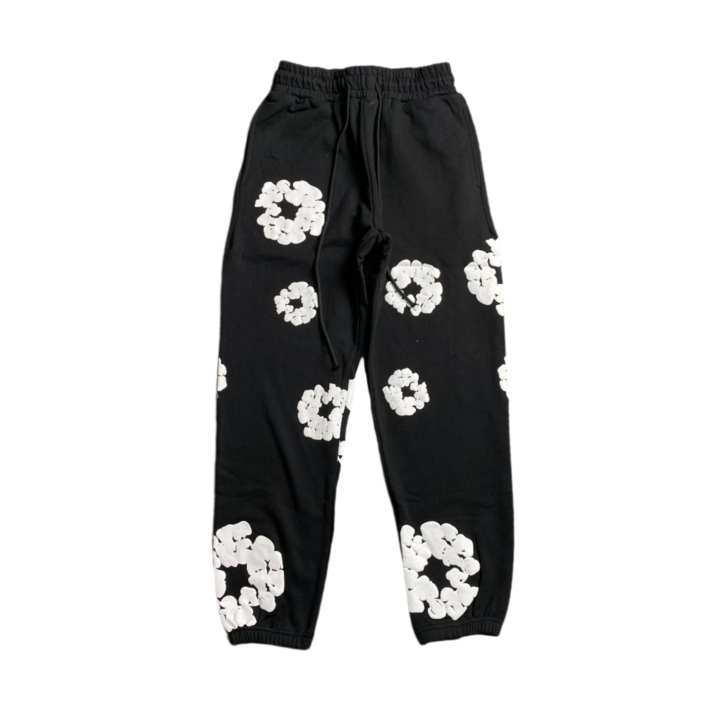 DENIM TEARS COTTON WREATH SWEATPANTS BLACK - Phantom Kicks