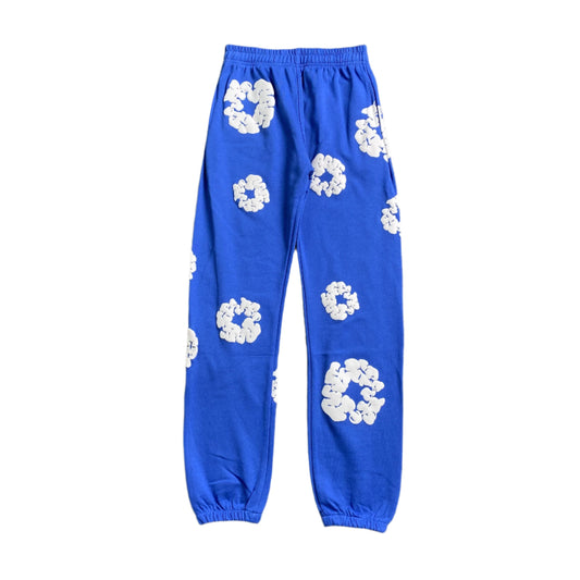 DENIM TEARS COTTON WREATH SWEATPANTS DEEP BLUE - Phantom Kicks