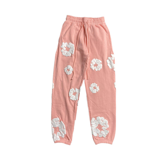 DENIM TEARS COTTON WREATH SWEATPANTS PEACH - Phantom Kicks