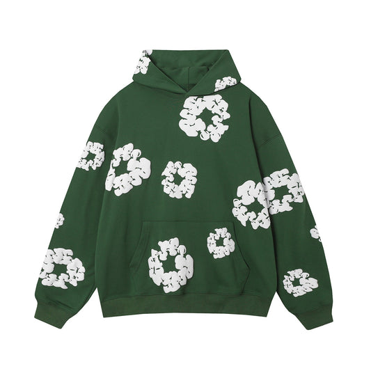 DENIM TEARS COTTON WREATH HOODIE DARK GREEN - Phantom Kicks