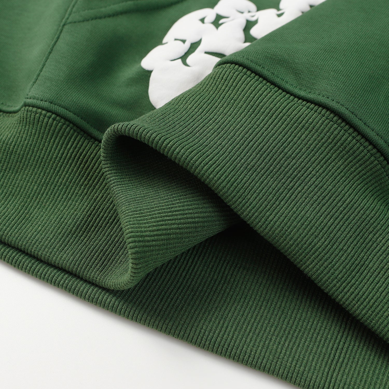 DENIM TEARS COTTON WREATH HOODIE DARK GREEN - Phantom Kicks