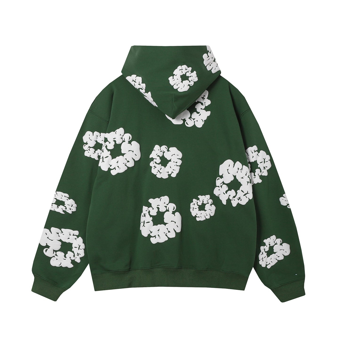 DENIM TEARS COTTON WREATH HOODIE DARK GREEN - Phantom Kicks
