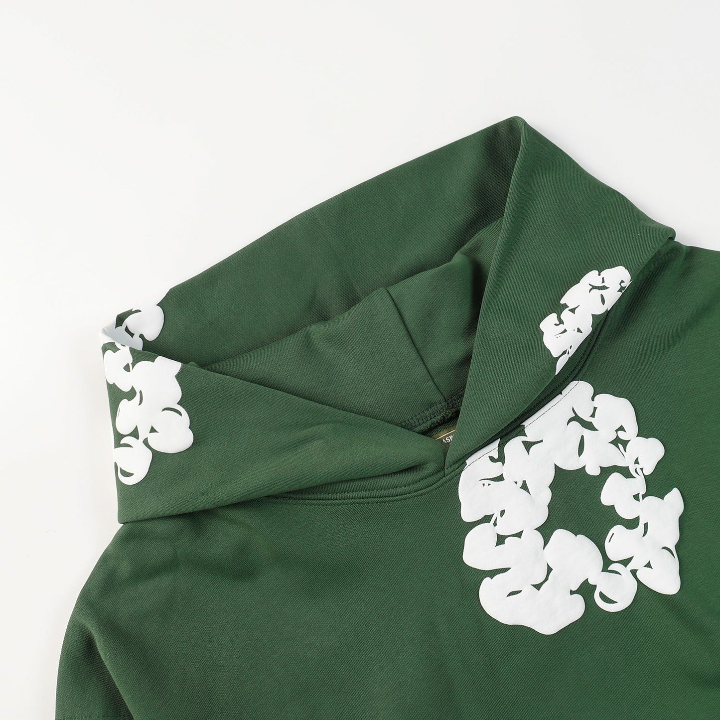 DENIM TEARS COTTON WREATH HOODIE DARK GREEN - Phantom Kicks