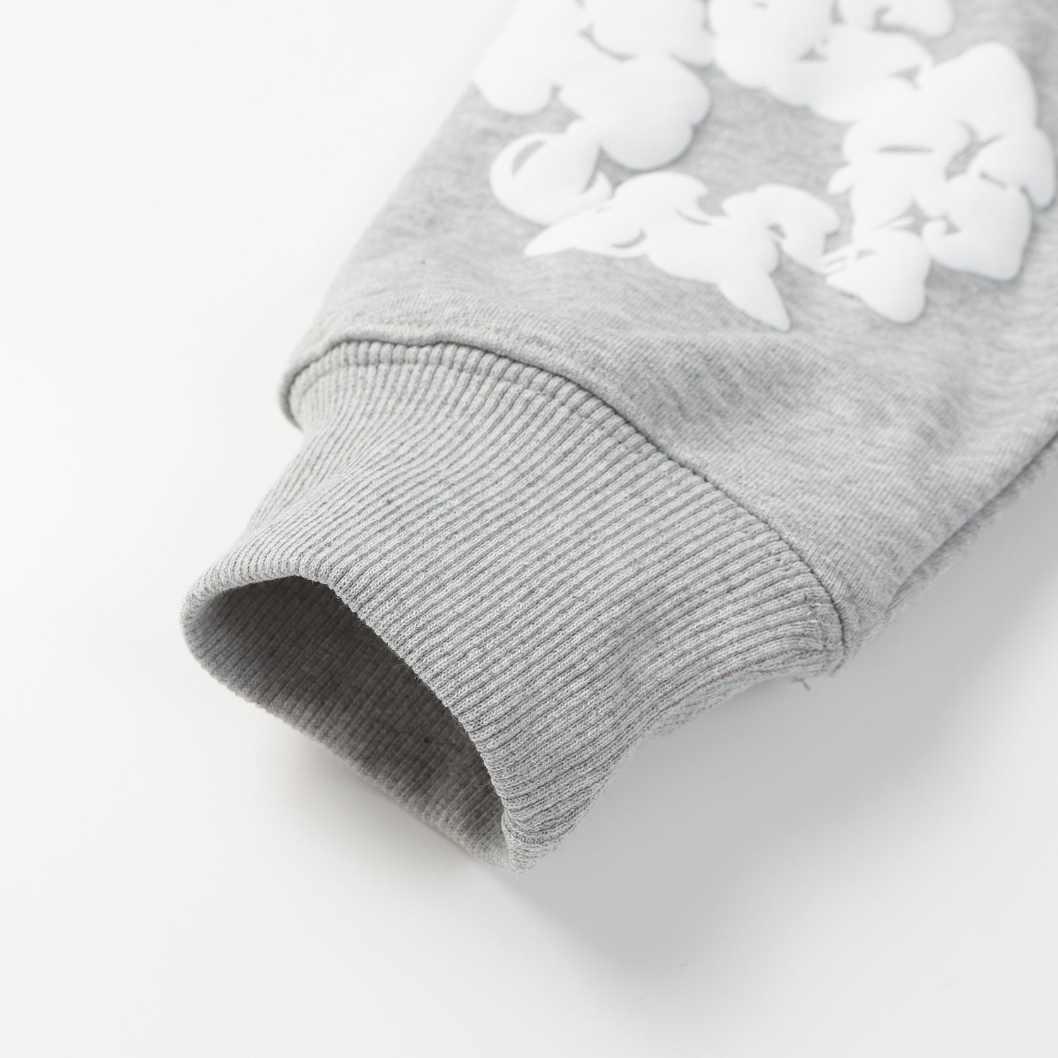 DENIM TEARS COTTON WREATH HOODIE GREY - Phantom Kicks
