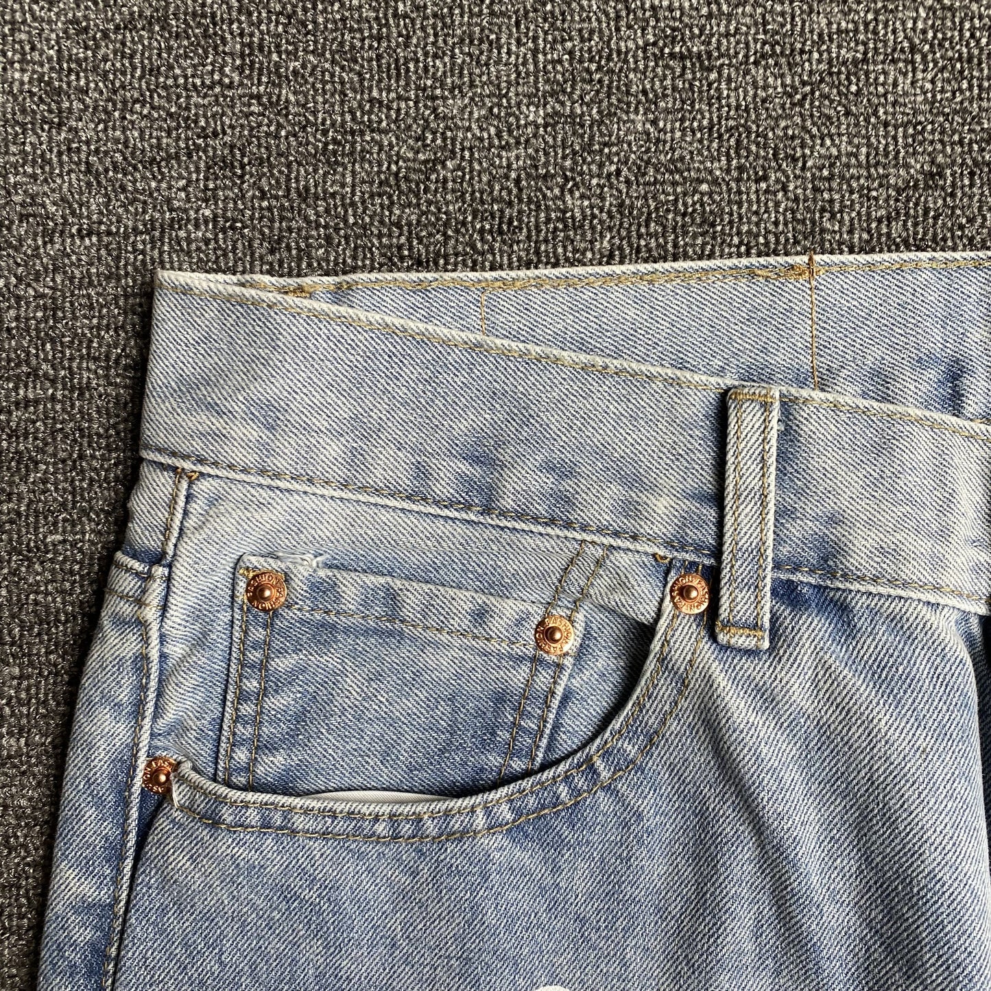 DENIM TEARS x LEVI'S COTTON WREATH JEANS LIGHT WASH - Phantom Kicks