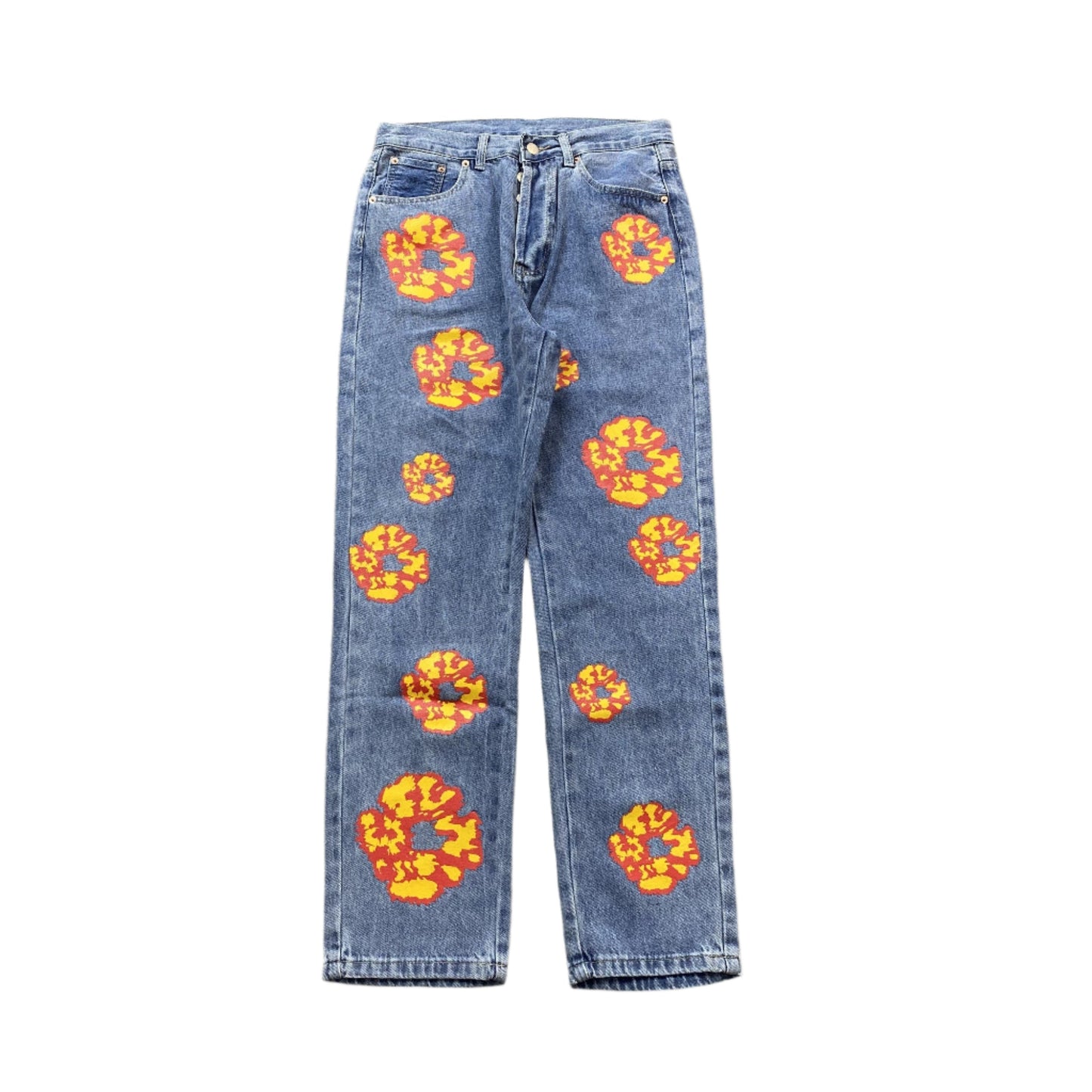 DENIM TEARS x OFFSET JEANS LIGHT WASH - Phantom Kicks