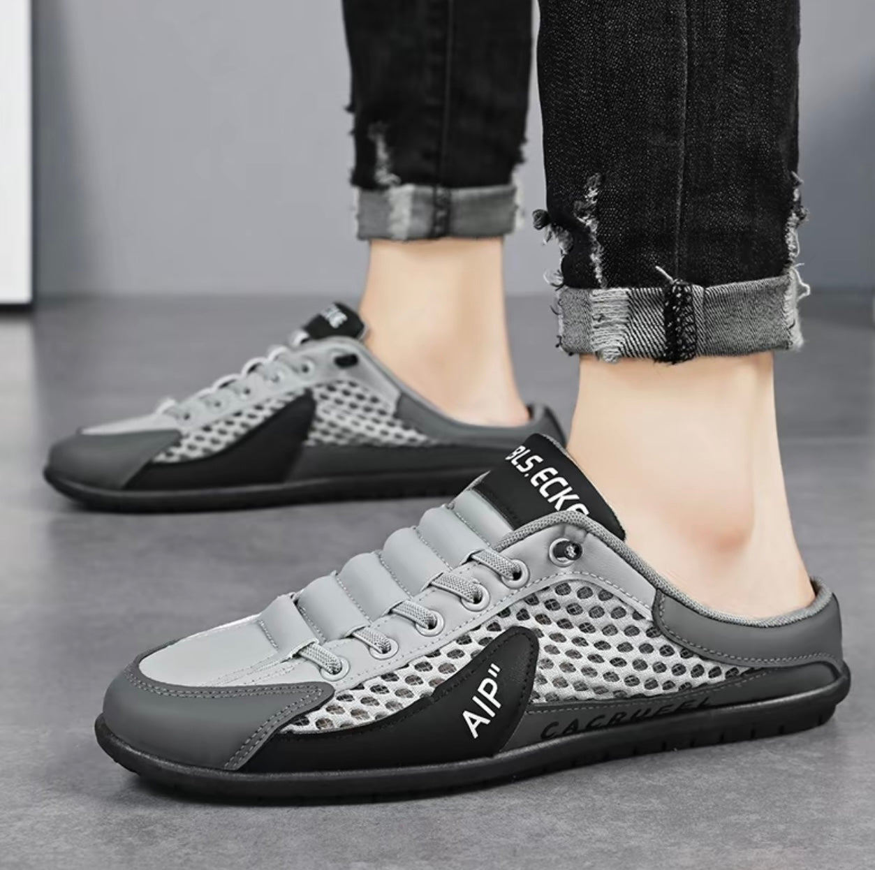 Slippers for men at home, one foot casual and versatile men's shoes - Phantom Kicks