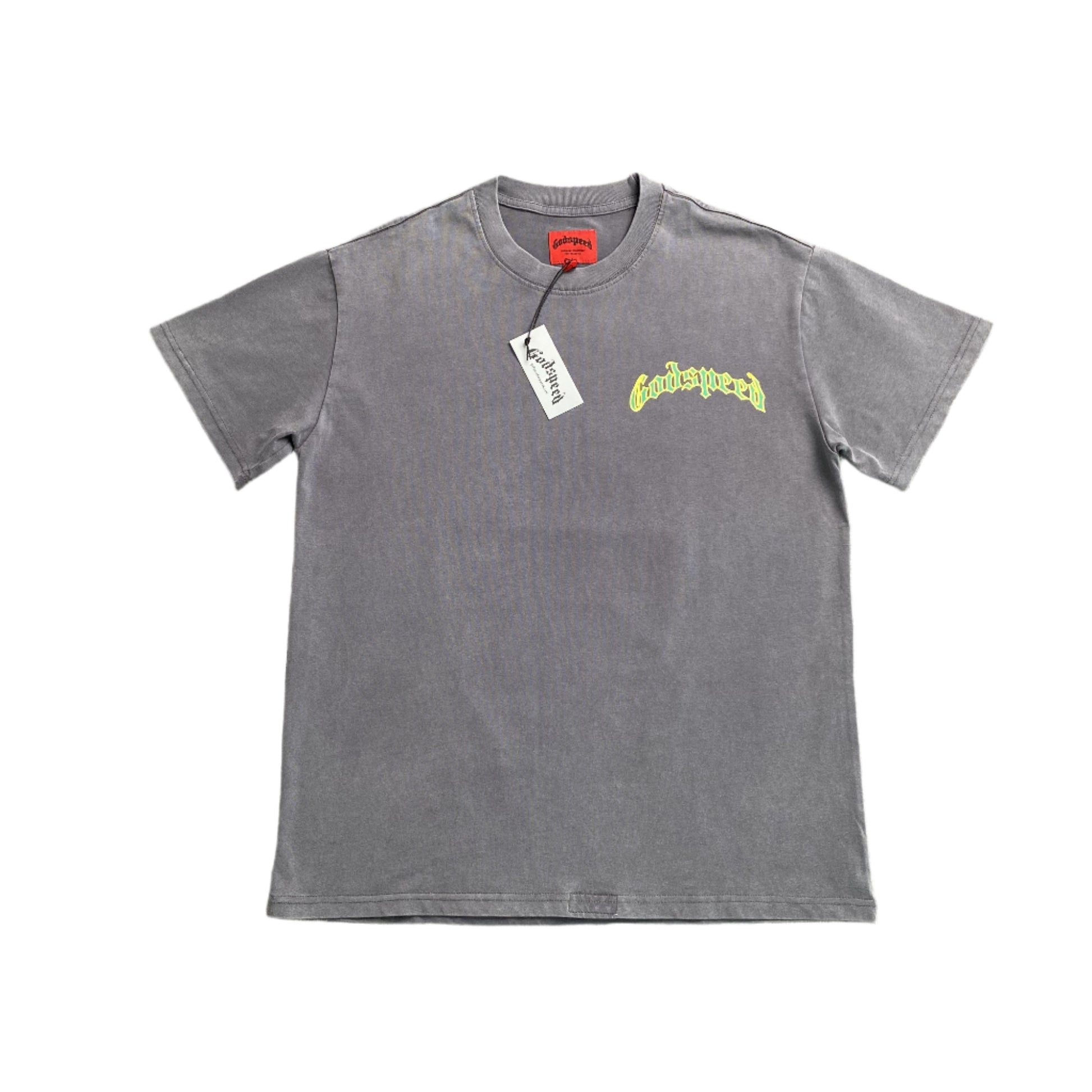 GODSPEED BALACLAVA SZN T-SHIRT WASHED GREY - Phantom Kicks